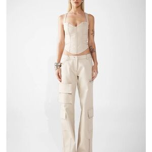 By.Dyln Cargo Pants with Zipper Details